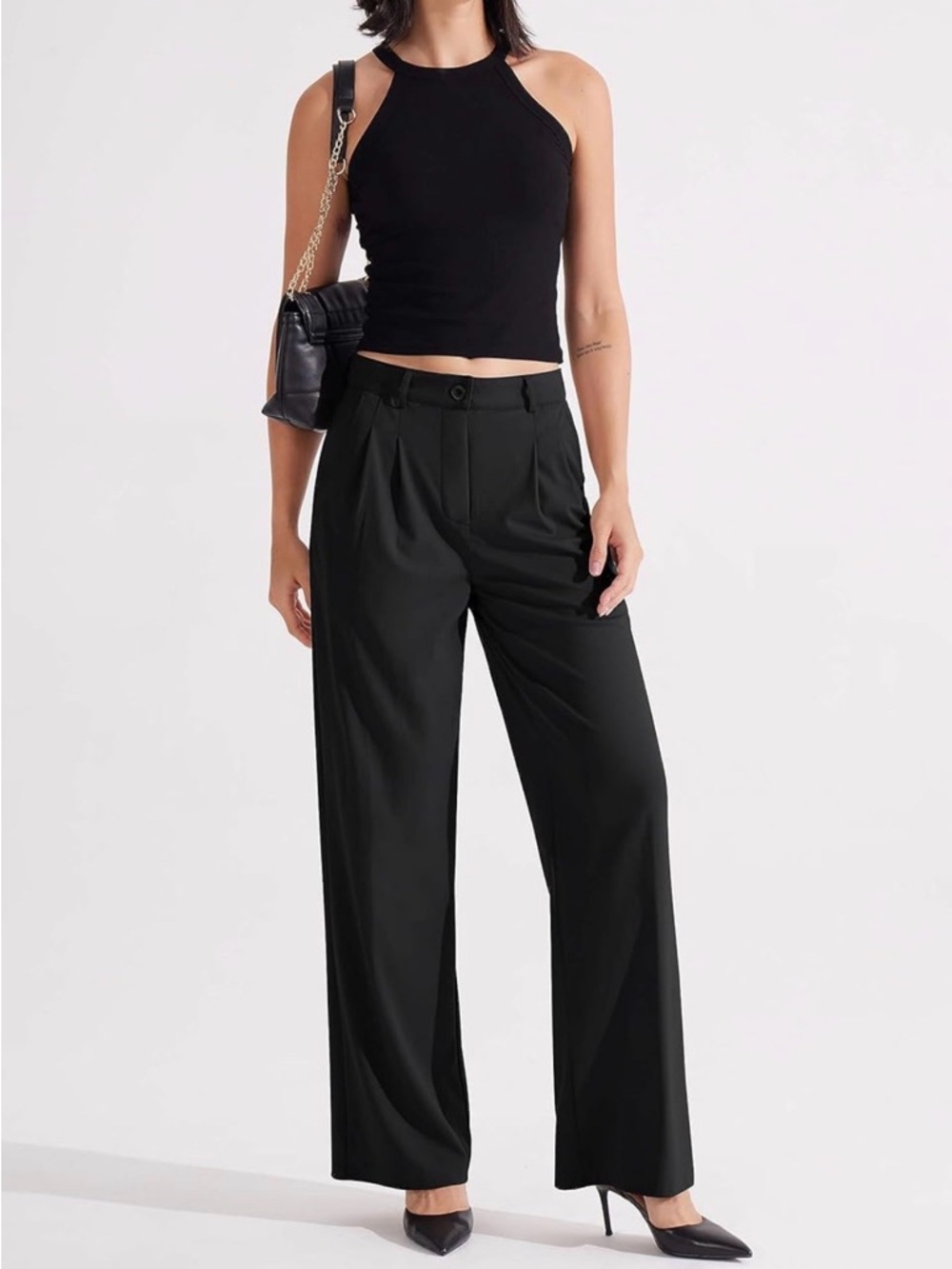Libin Blk Trouser Pants